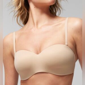 New Soma Enbliss Wireless Stay Put Multi-Way Strapless Bra In  Warm Amber Size